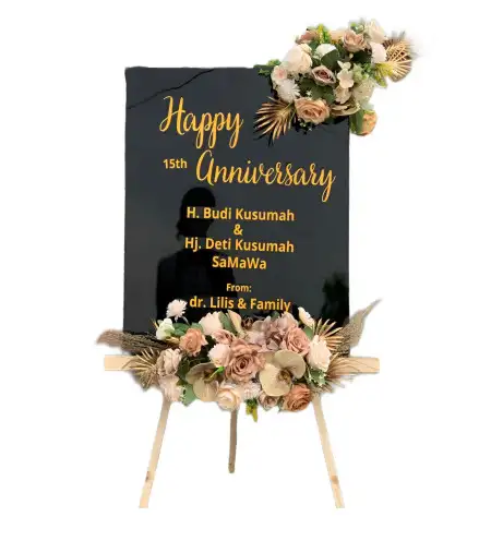 Papan Bunga Akrilik Buru Selatan